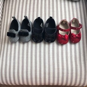 Baby girl shoe lot